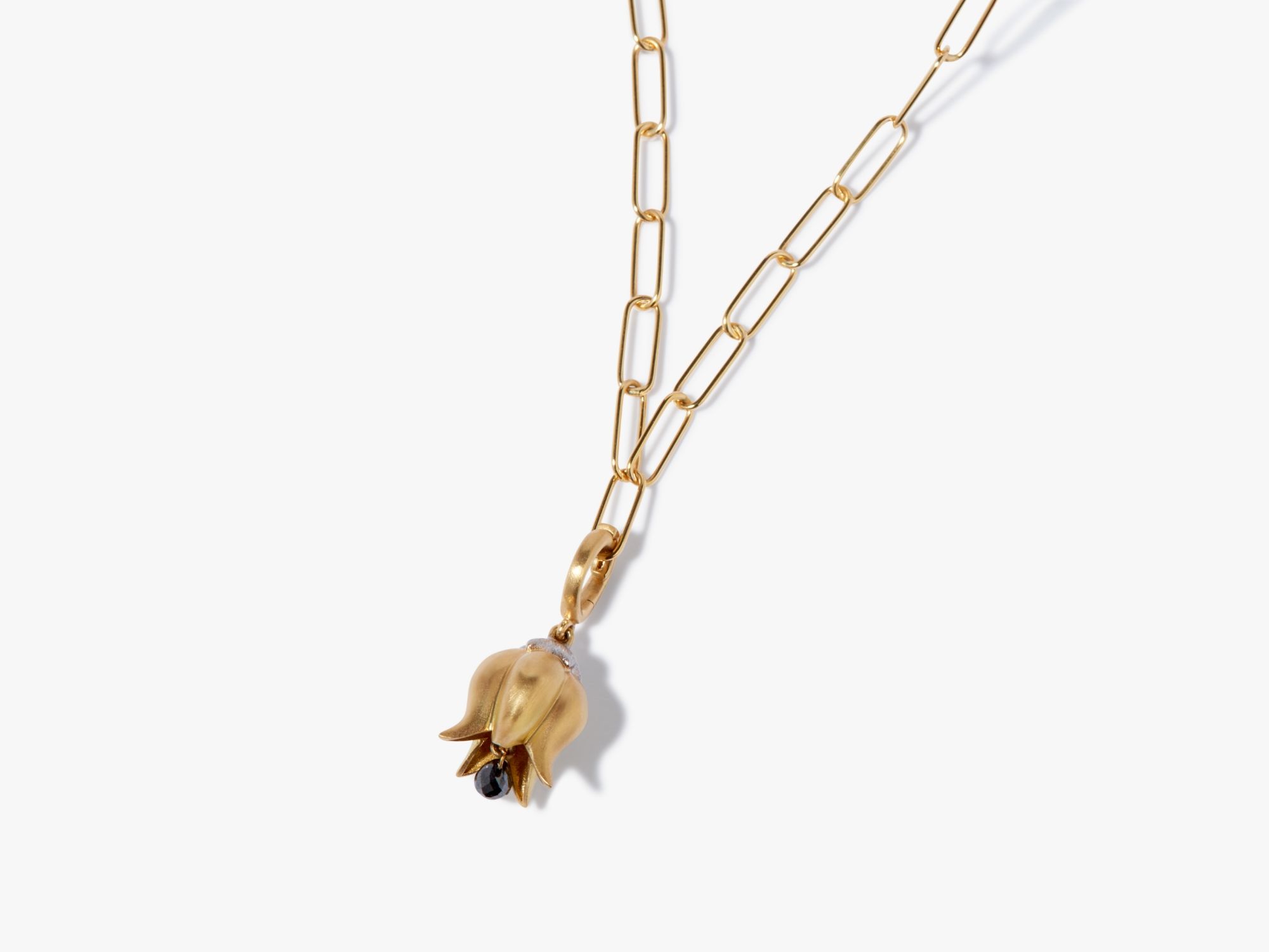 Annoushka 18ct Yellow Gold Diamond Tulips Necklace