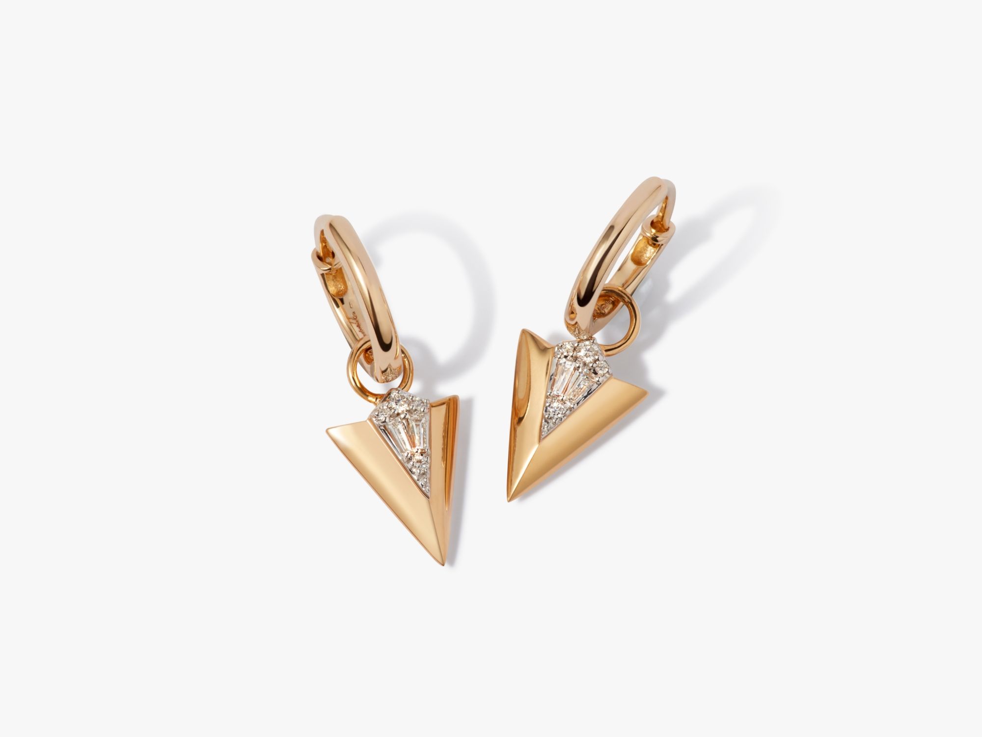 Arrow hoop earrings sales