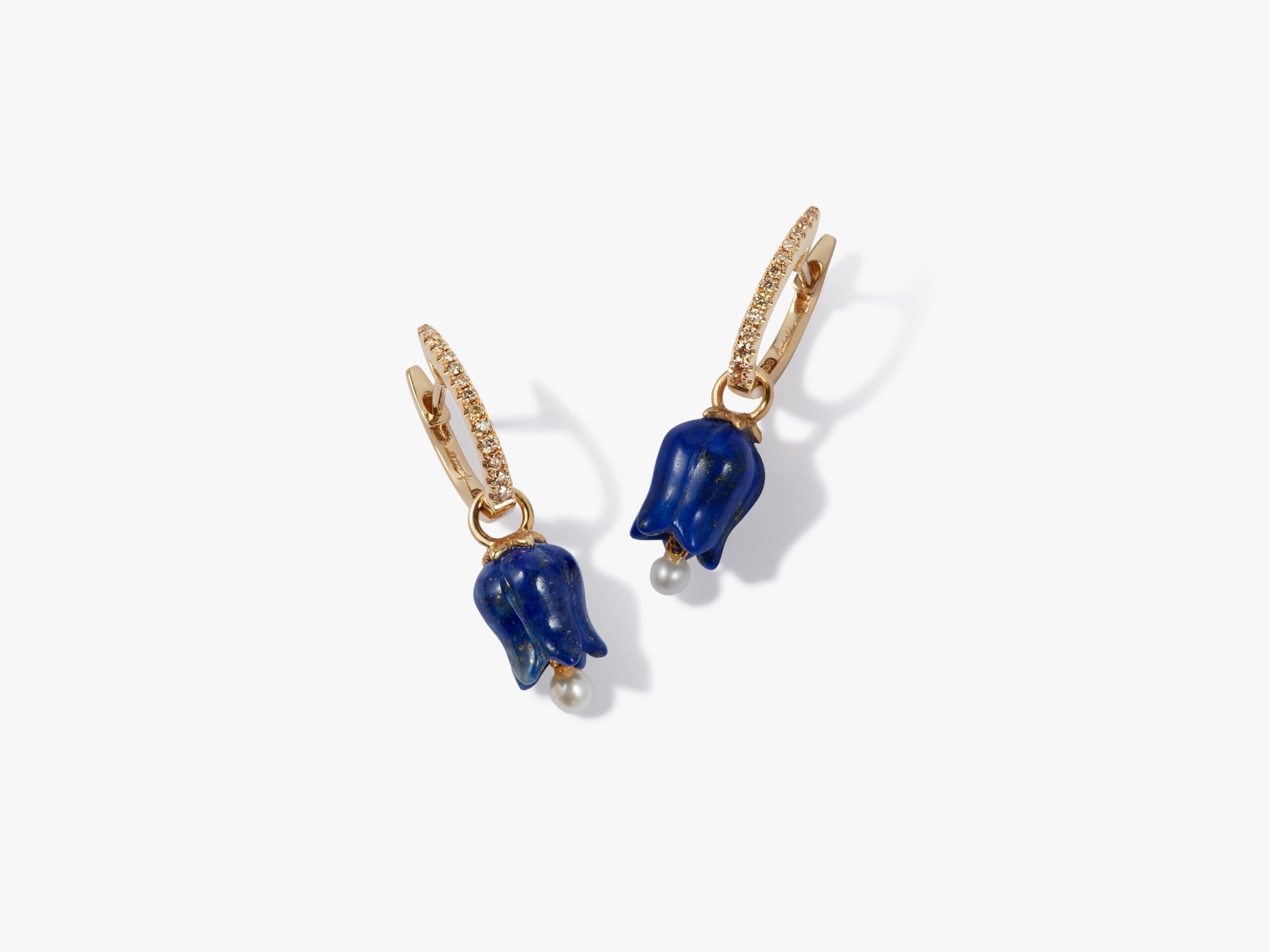 Tulips Diamond Earrings