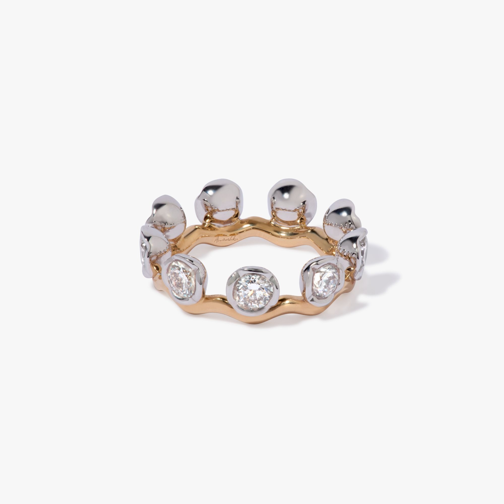Whoopsie Daisy Bi-Colour Diamond Ring
