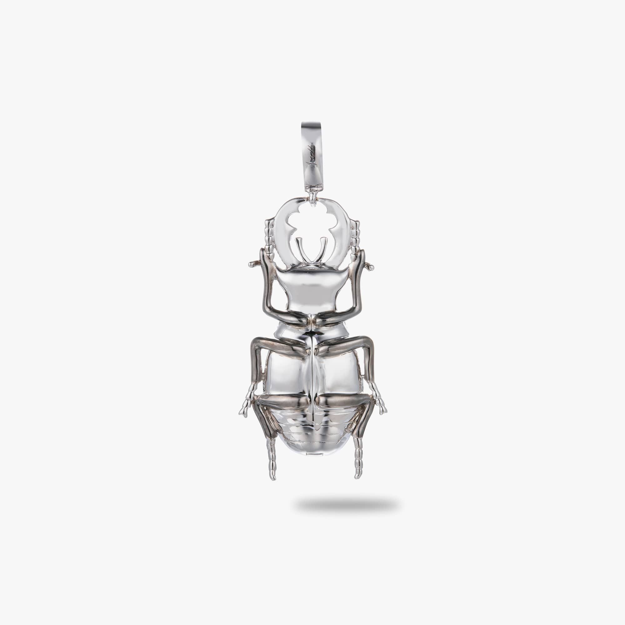 British Beetle Charm Pendant