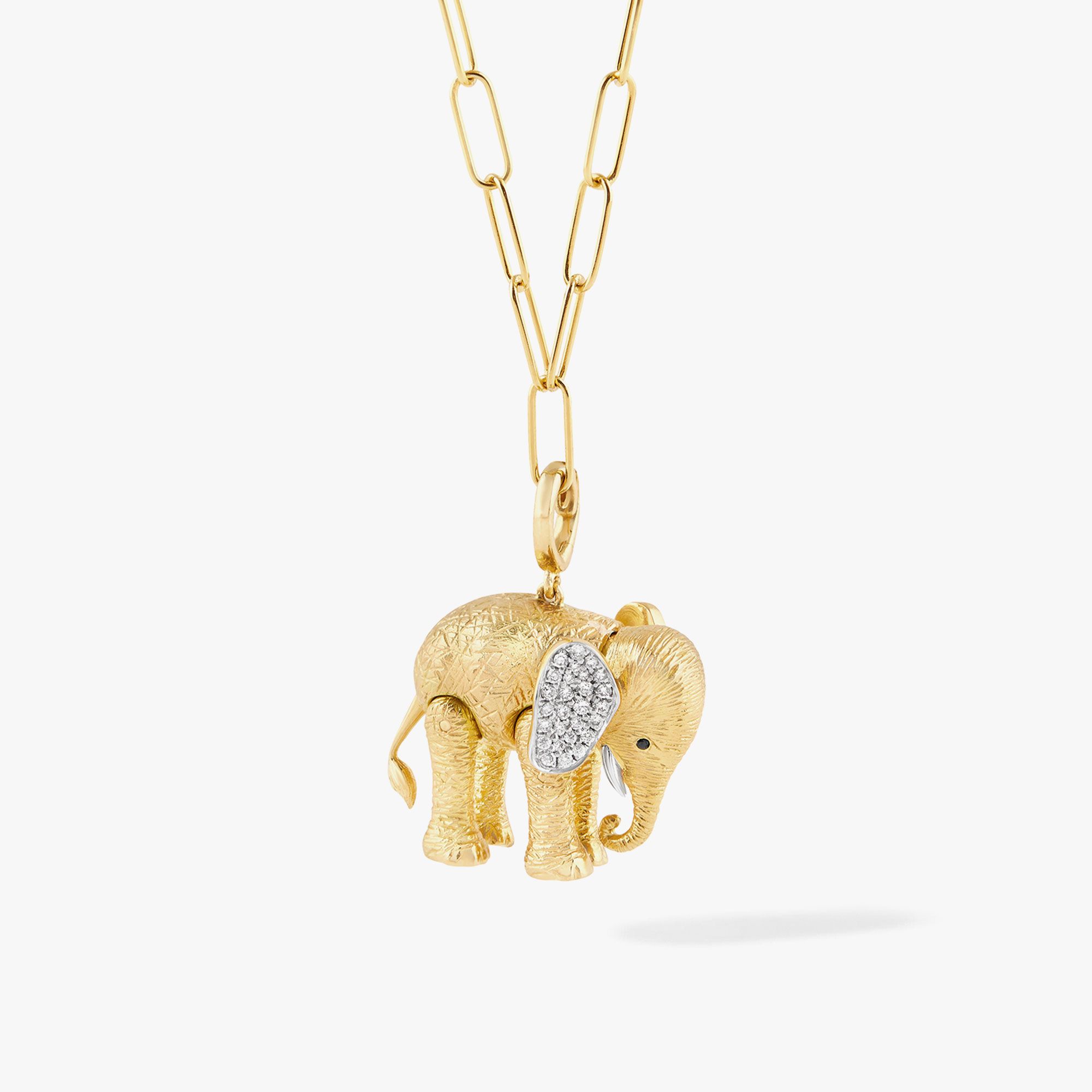 Mythology Elephant Charm Pendant