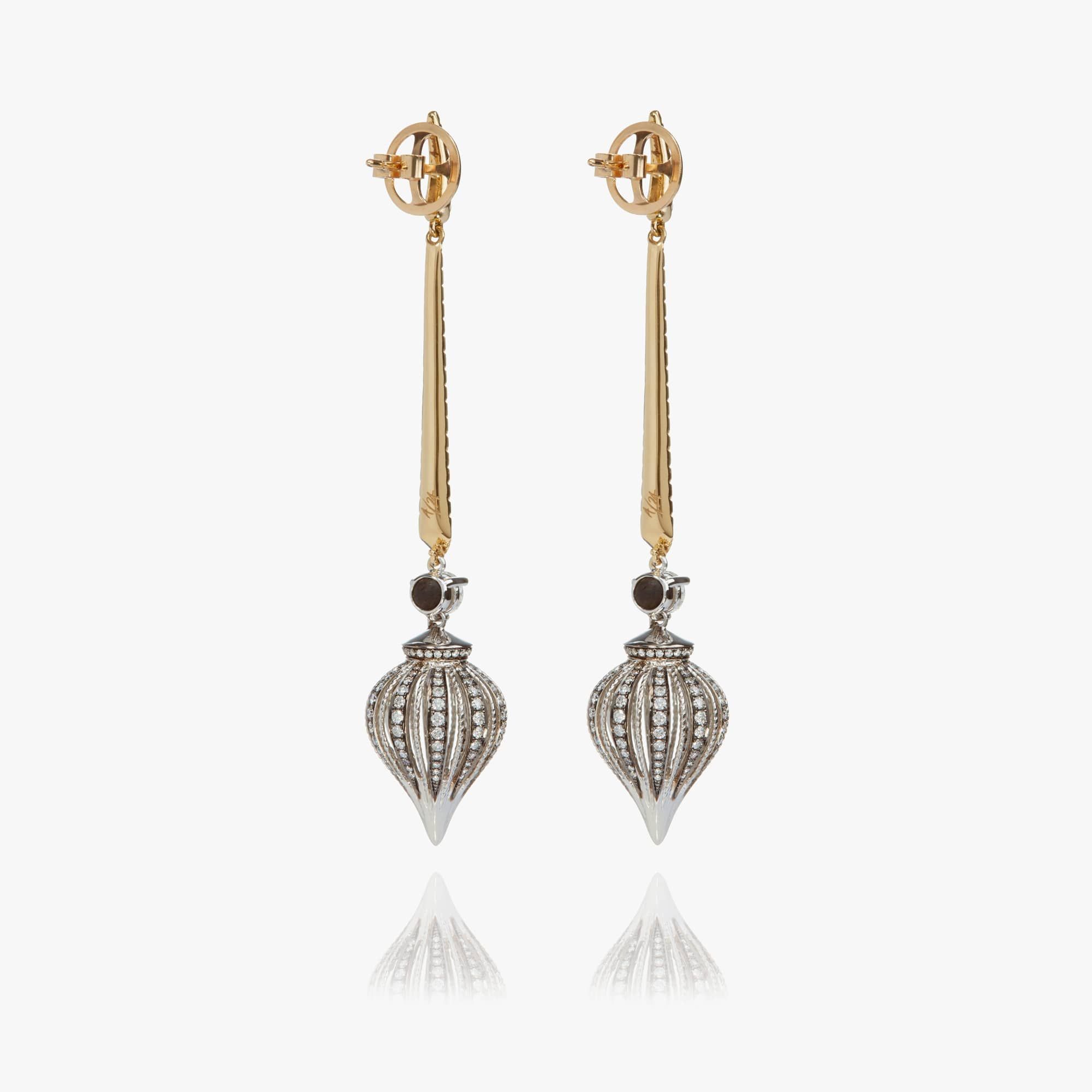 Touch Wood Drop Earrings