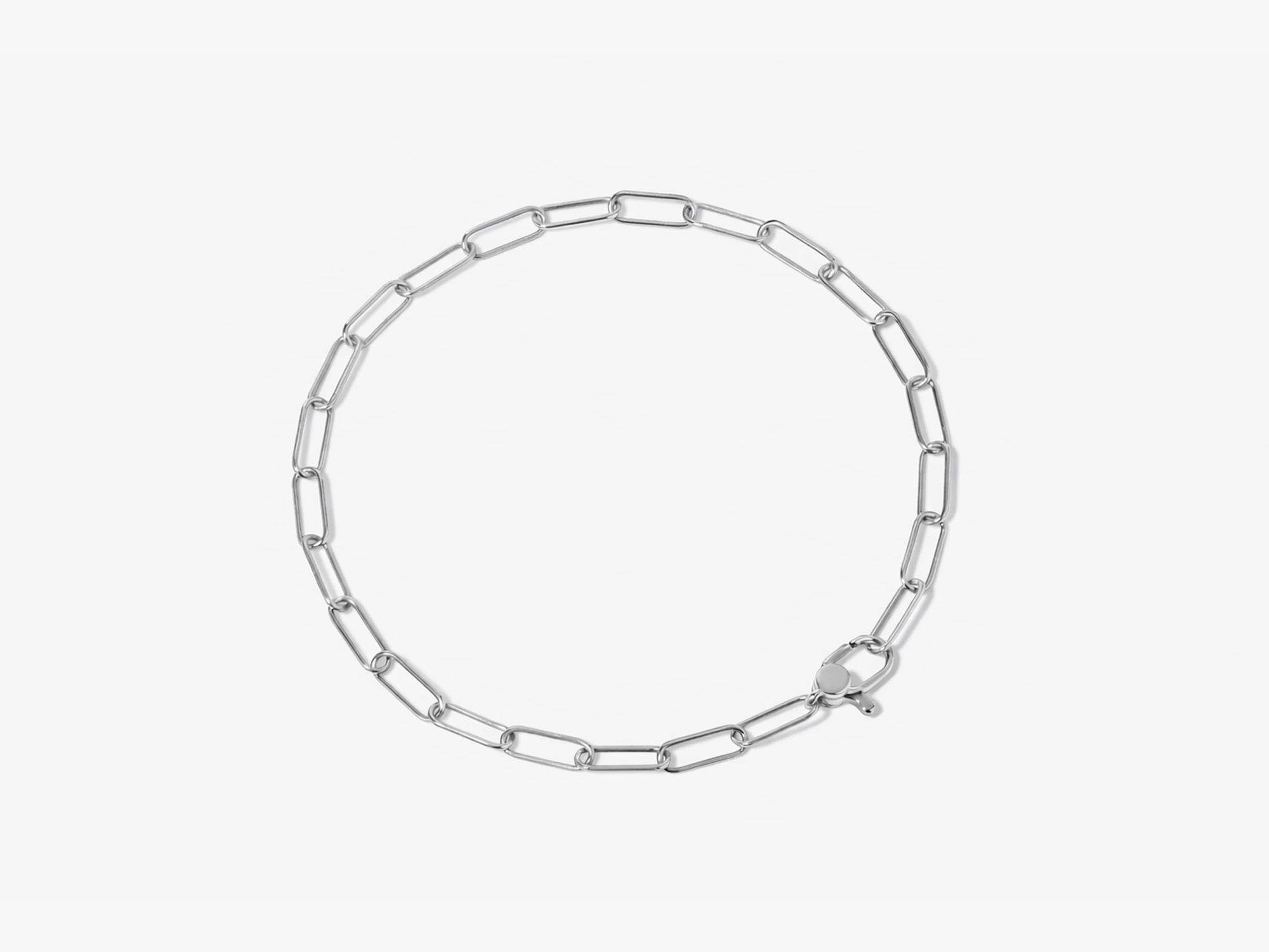 Mini Cable Long Chain Bracelet Mini Cable Long Chain Bracelet