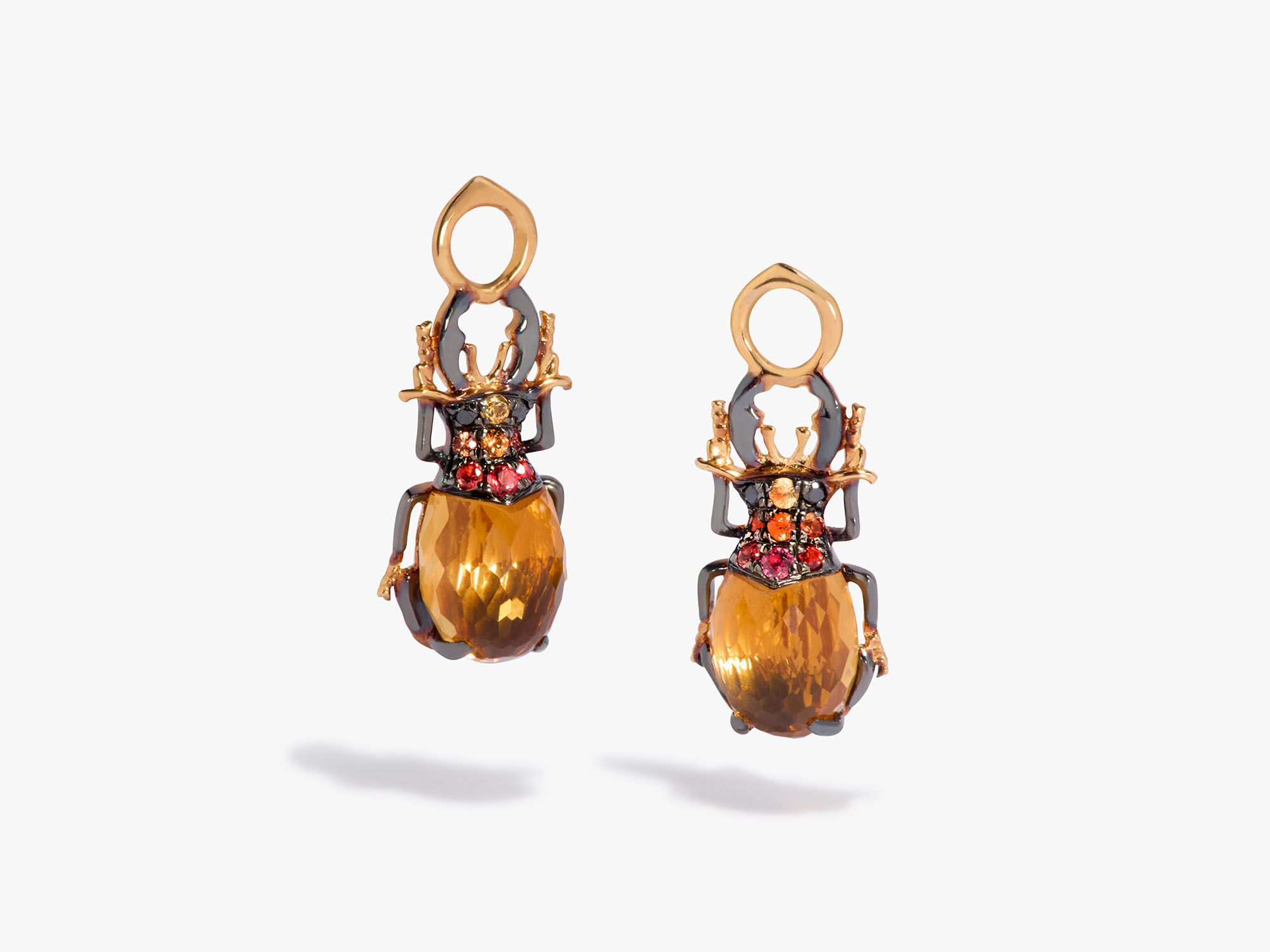 Beetle Earring Drops