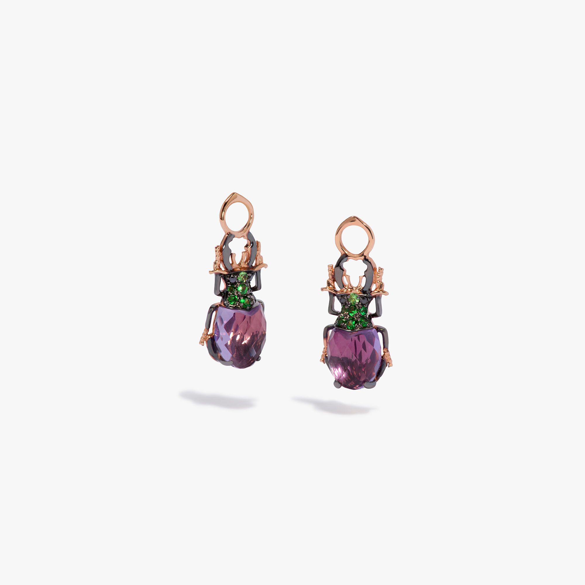 Beetle Earring Drops