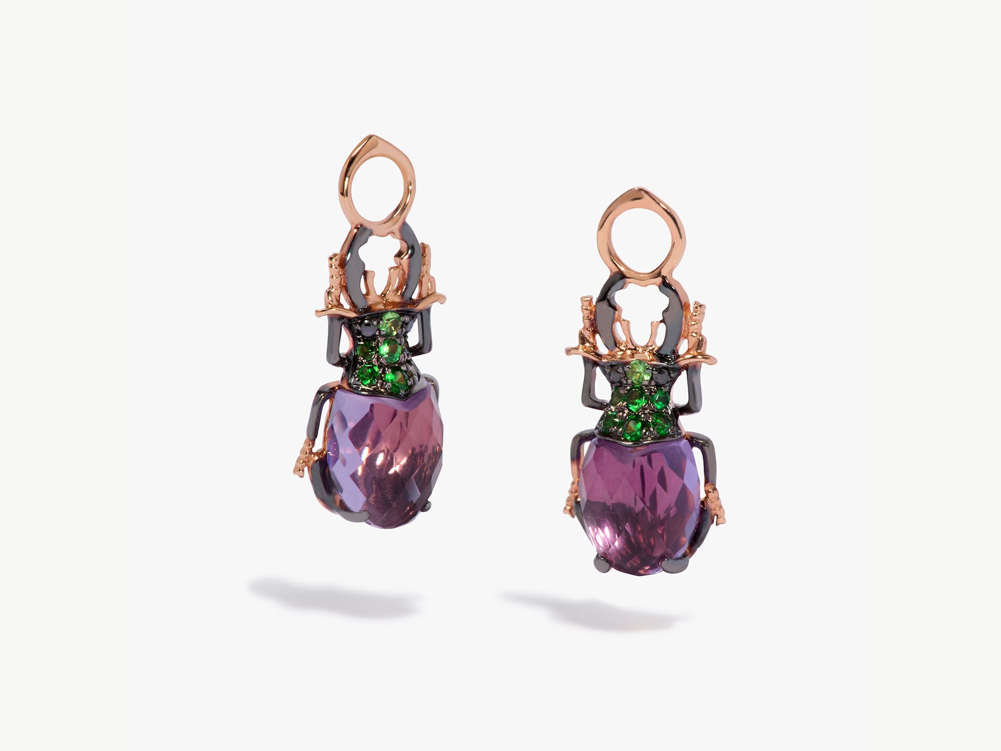 Beetle Earring Drops
