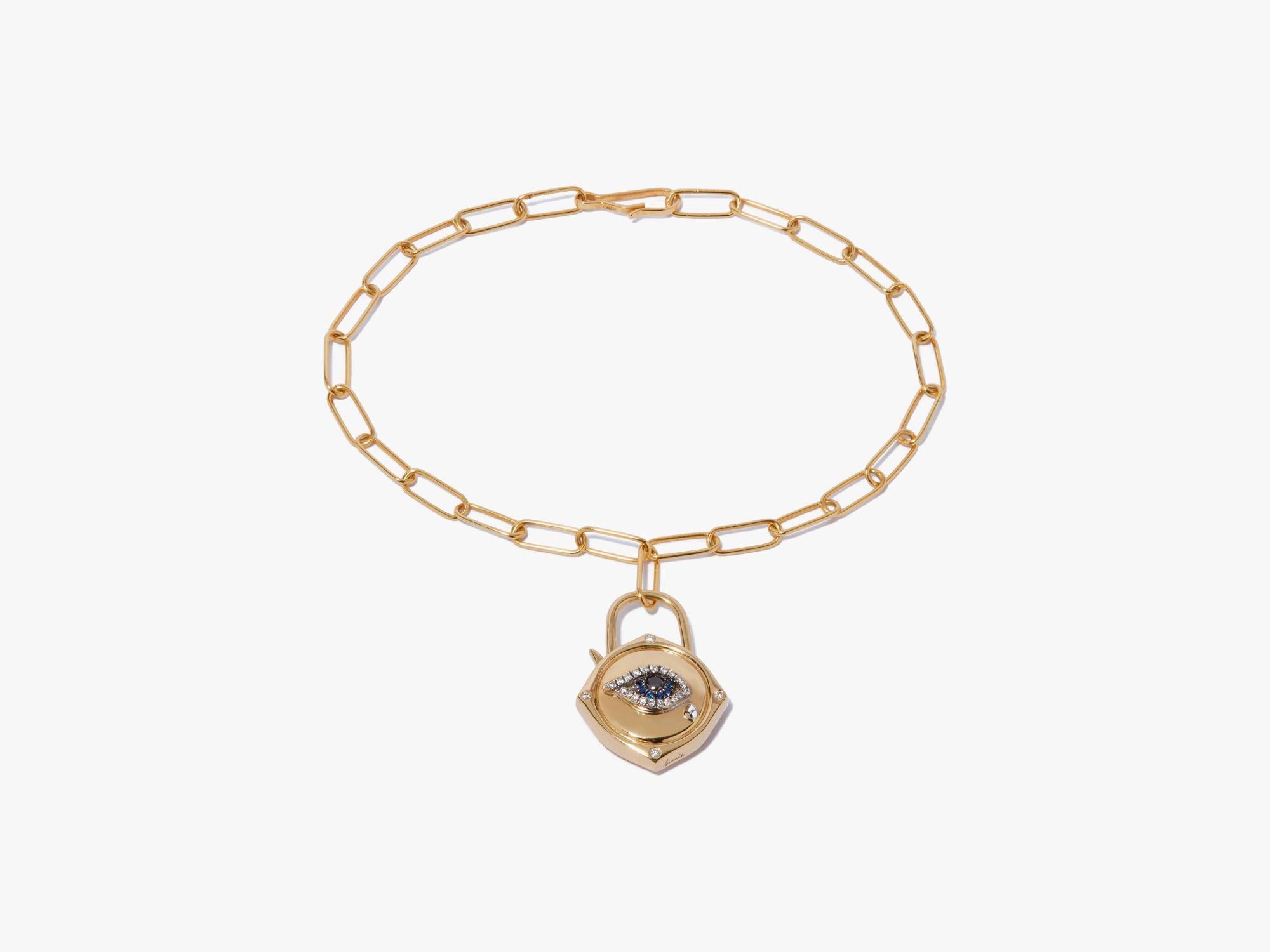 Lovelock Eye Charm Bracelet