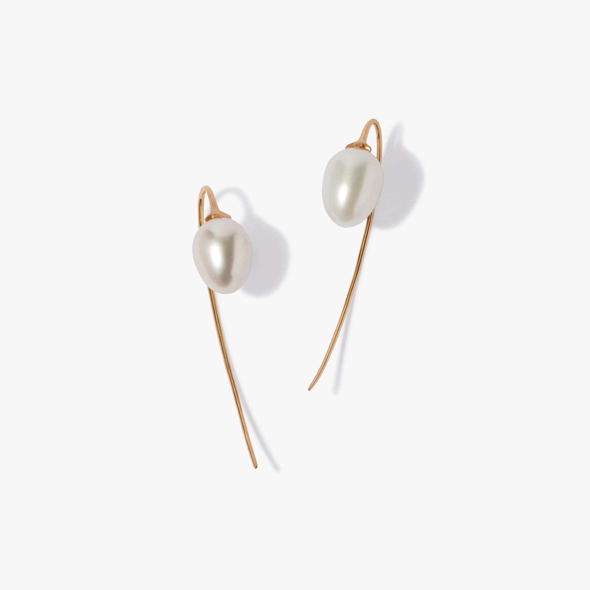Pearl French Hook Earrings