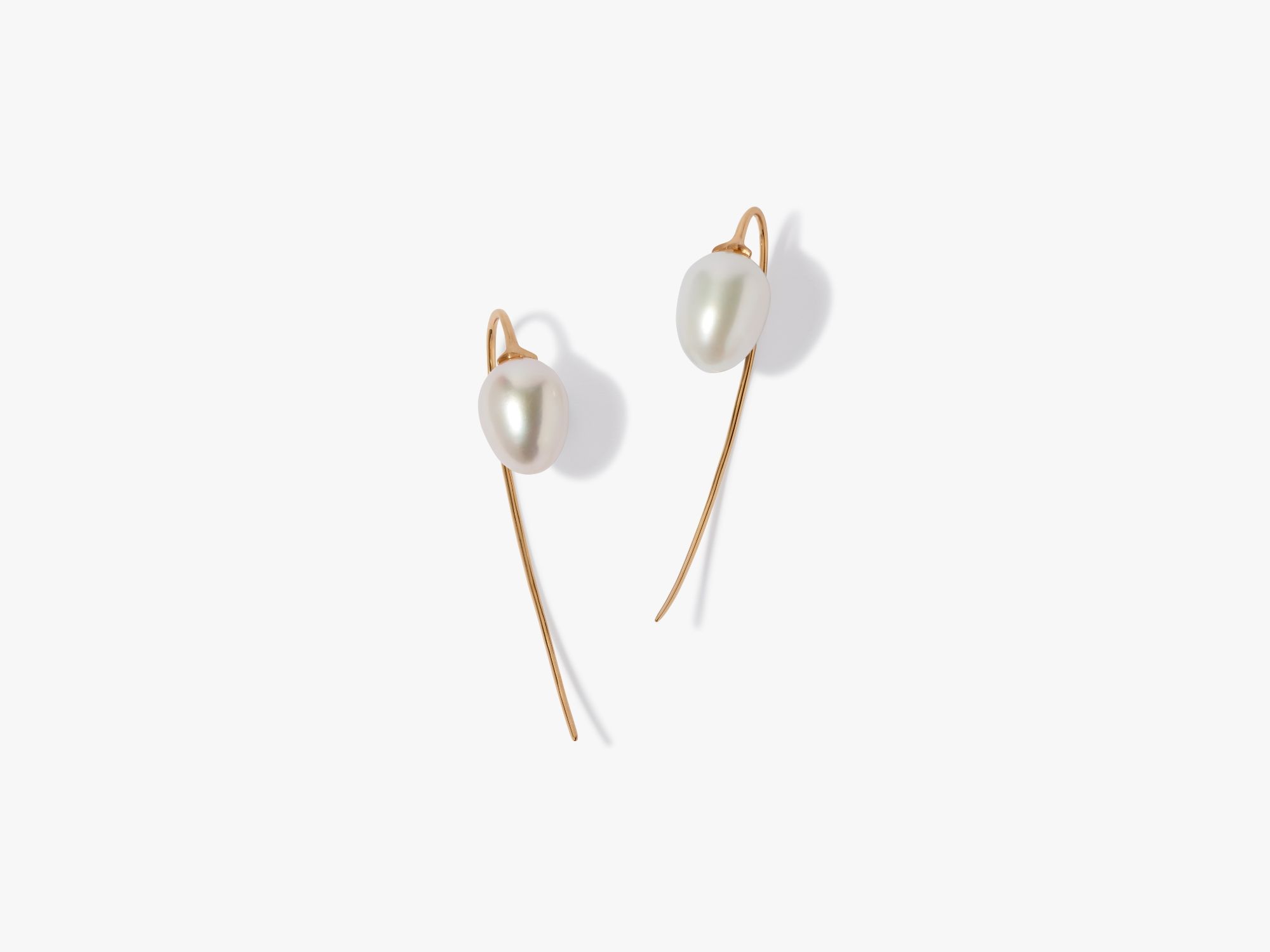 Pearl French Hook Earrings