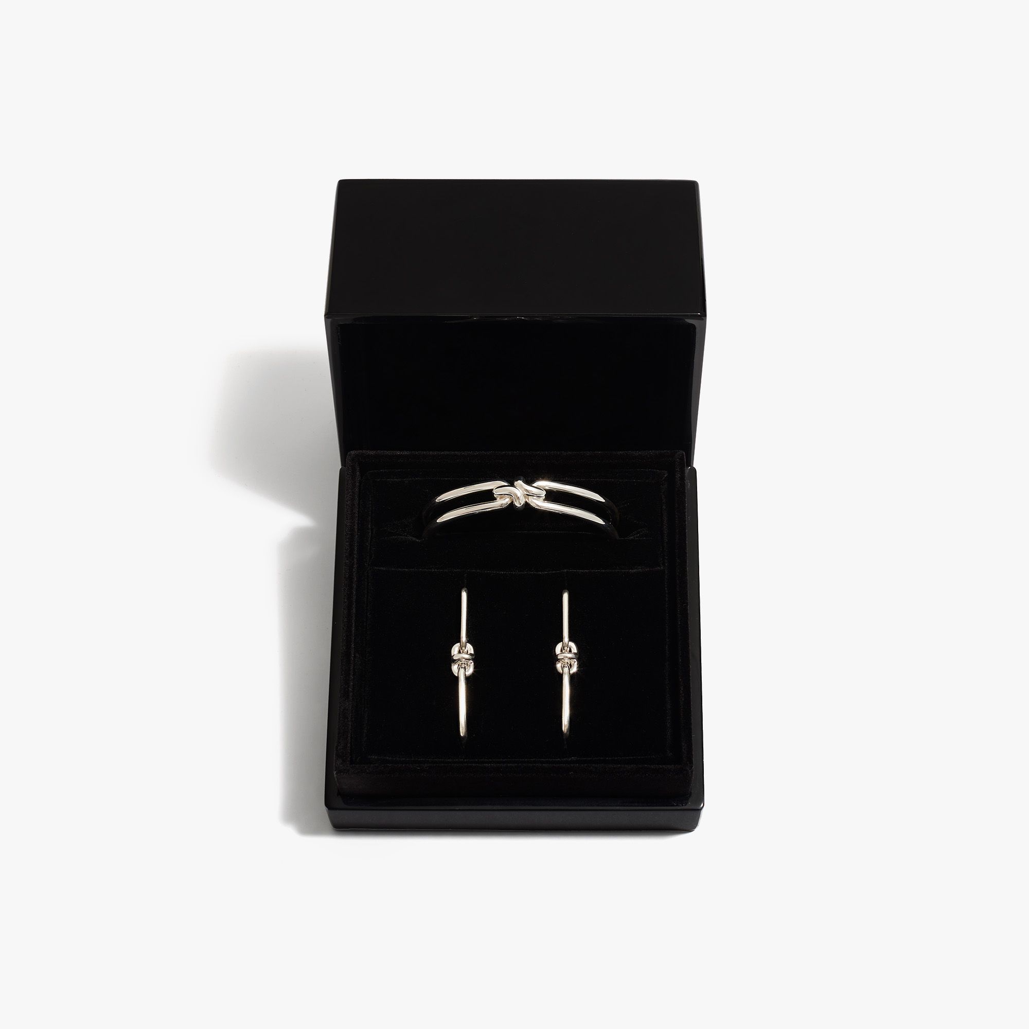 Knuckle Earrings & Bangle Gift Set