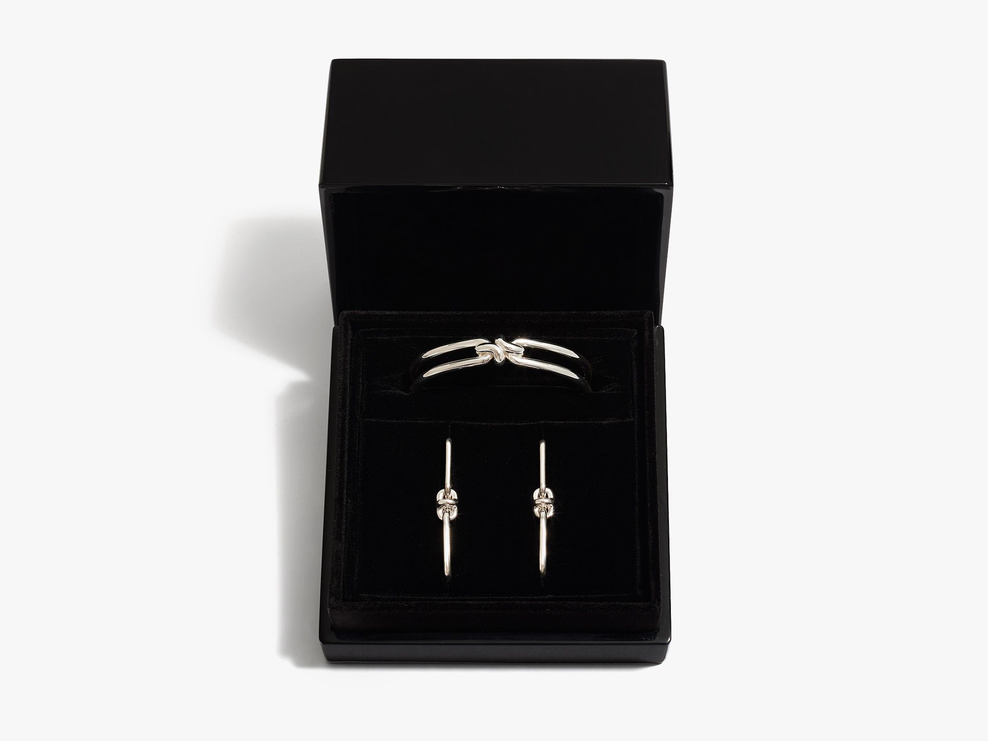 Knuckle Earrings & Bangle Gift Set