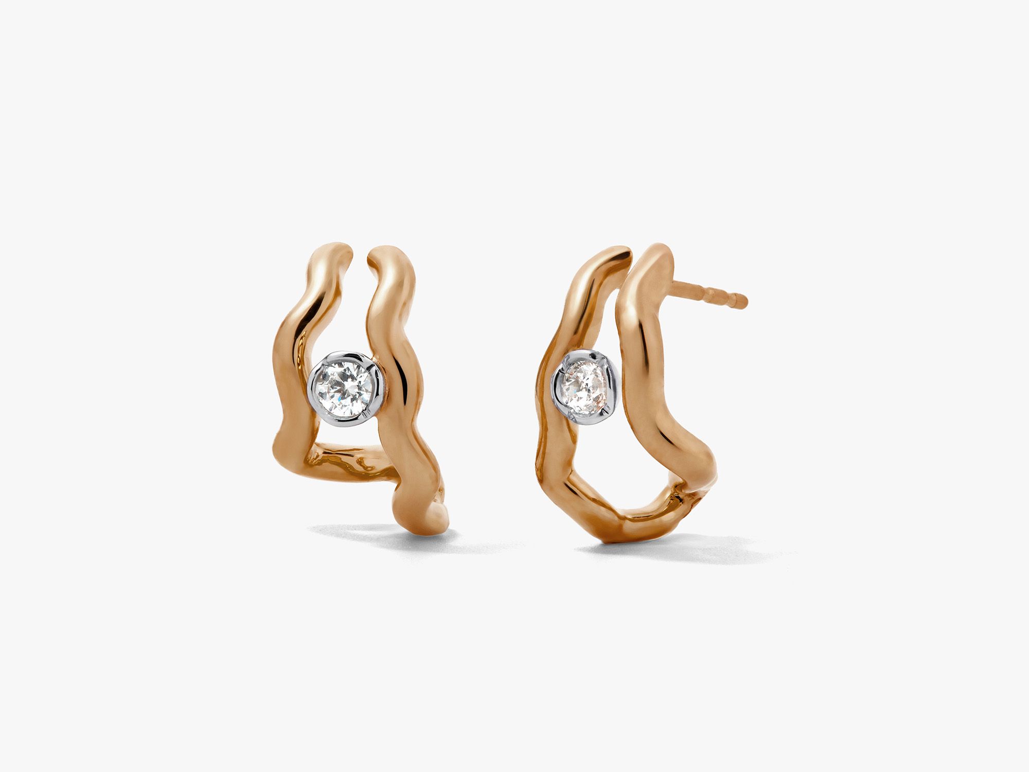 Whoopsie Daisy Double Hoop Earrings