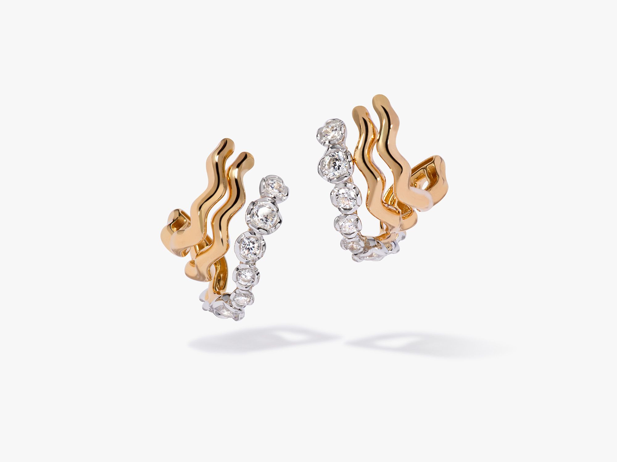 Whoopsie Daisy Triple Hoop Earrings                                                                                                                              