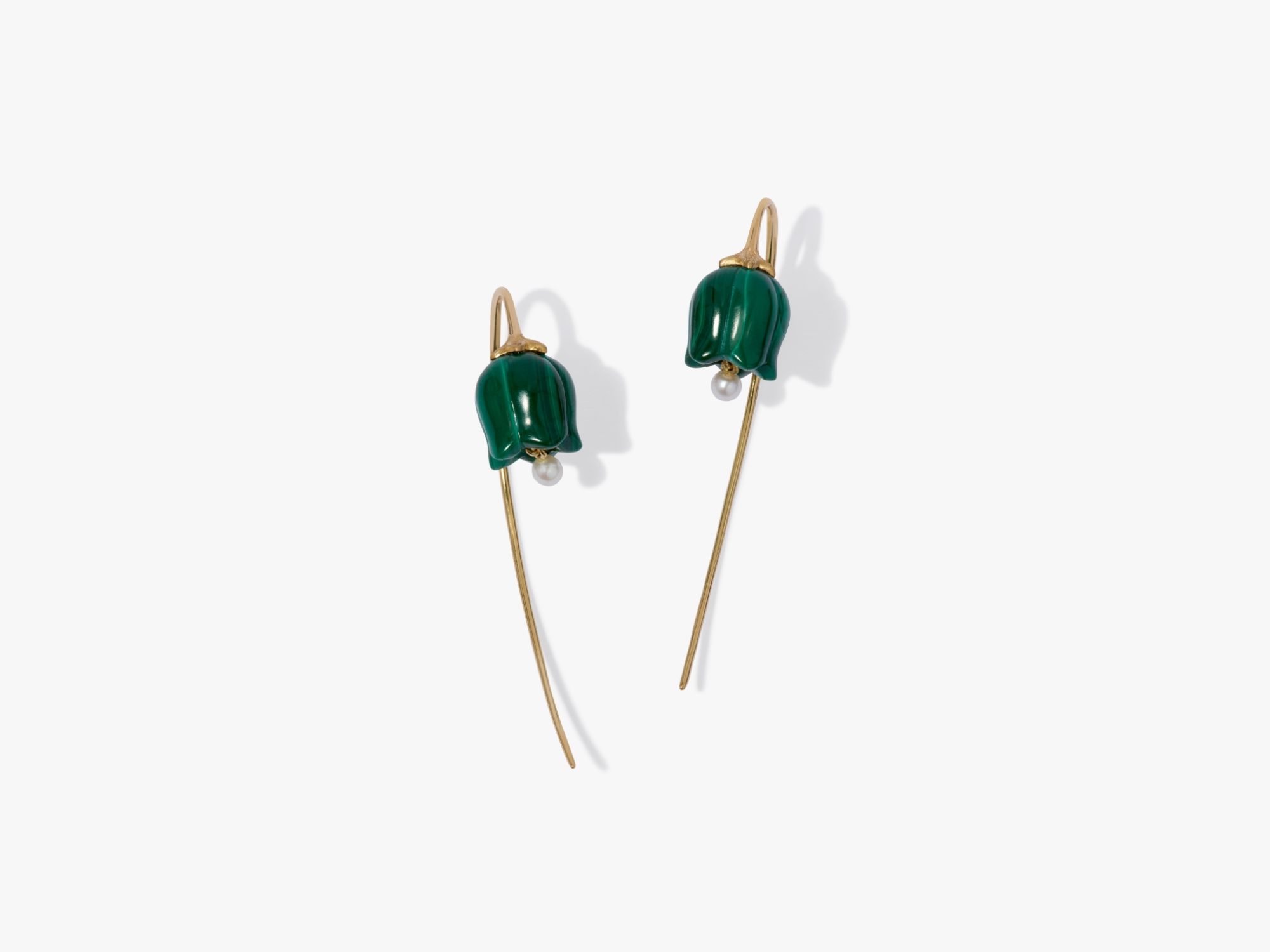 Tulips French Hook Earrings