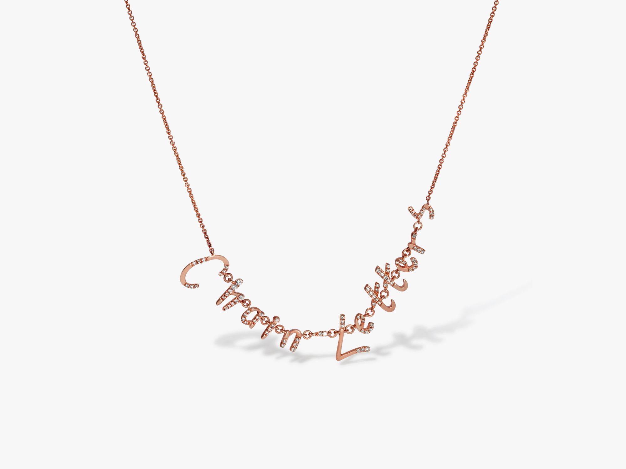 Chain Letters Personalised Necklace