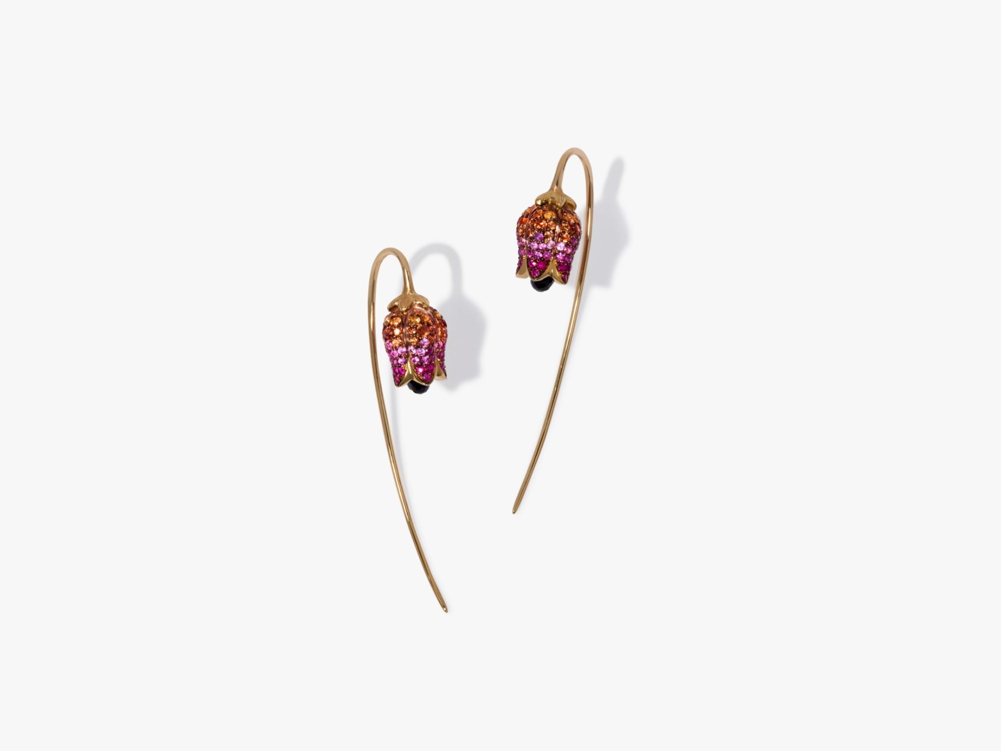 Tulips French Hook Earrings