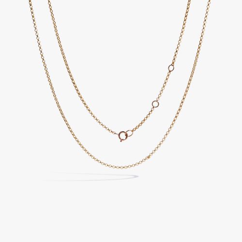 14ct Yellow Gold Mini Belcher Chain