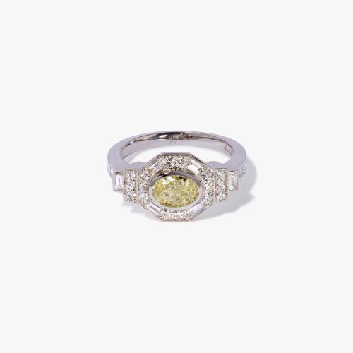Yellow Diamond Ring
