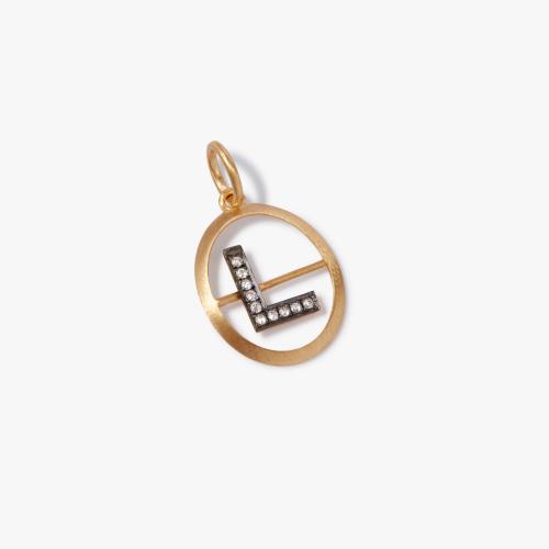 Initials L Pendant