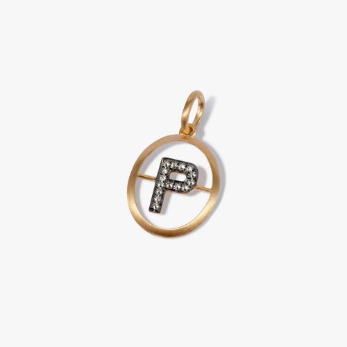 Initials P Pendant