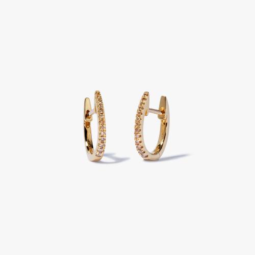 Eclipse Fine Hoop Earrings