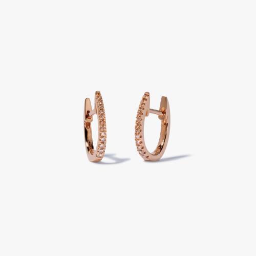 Eclipse Fine Hoop Earrings