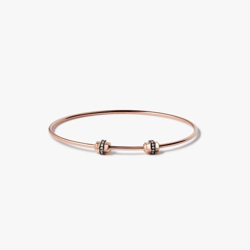 Sapphire Medium/Large Charm Bangle