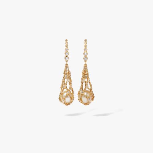 Lattice Net Earrings