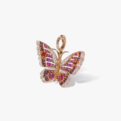 Mythology Butterfly Charm Pendant