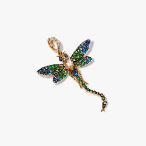 Mythology Dragonfly Charm Pendant