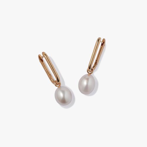 Knuckle Pearl Earrings