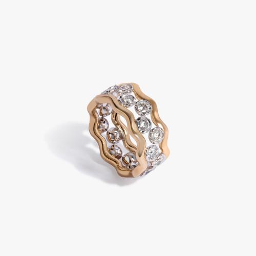 Whoopsie Daisy Diamond Ring Stack
