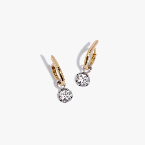 Six Hoop Whoopsie Daisy 0.70ct Diamond Earrings