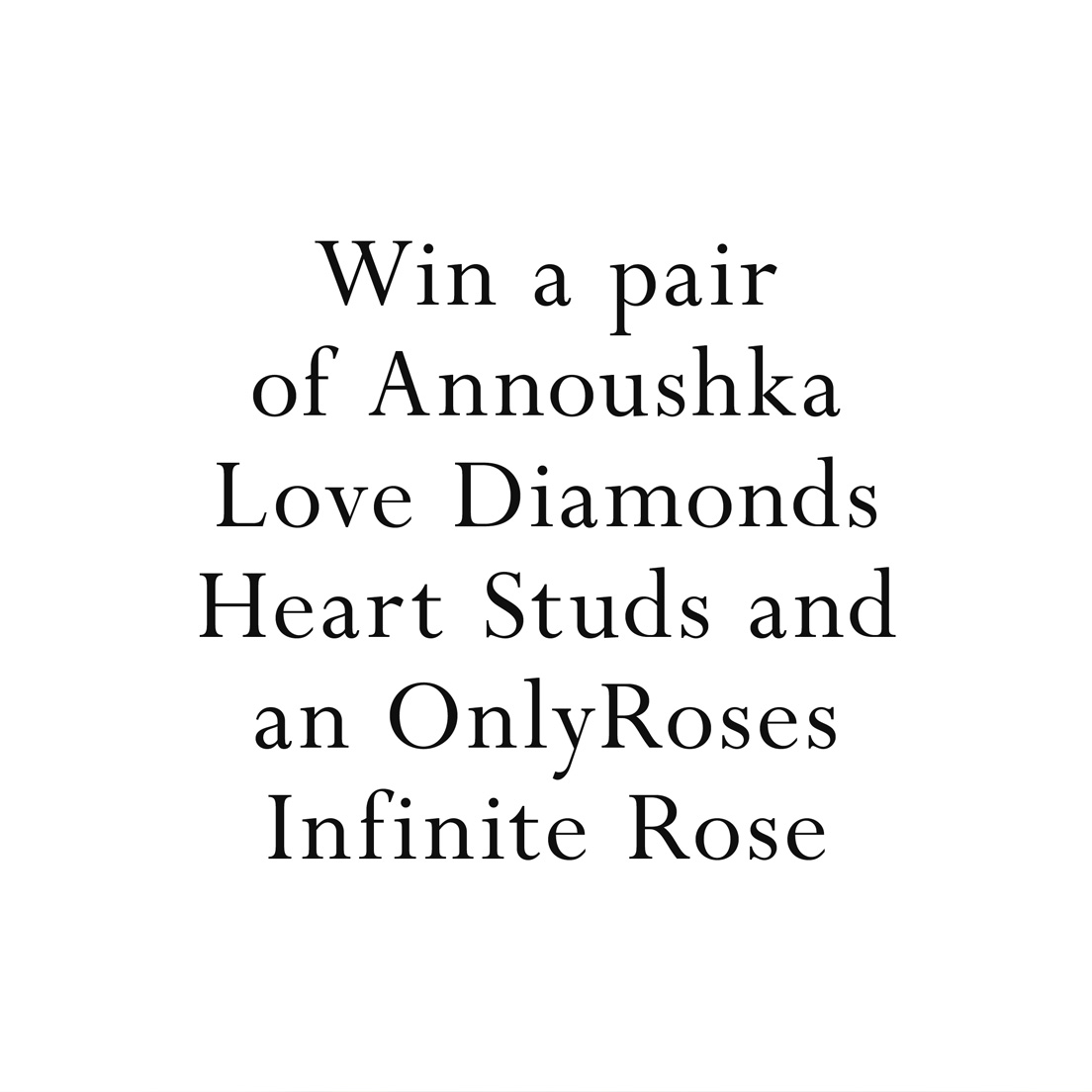 Annoushka Competition