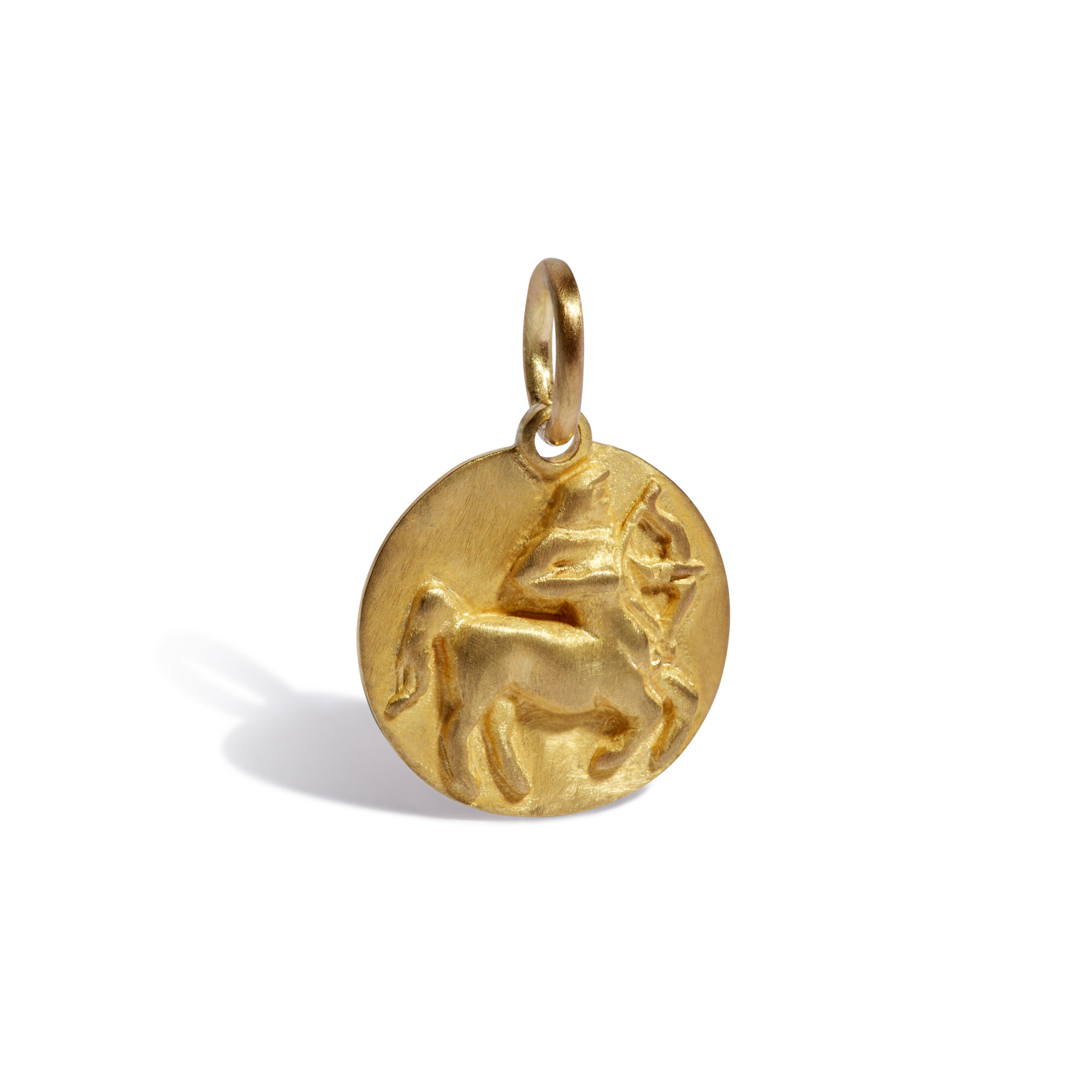 Zodiac 18kt Yellow Gold Sagittarius Pendant — Annoushka US